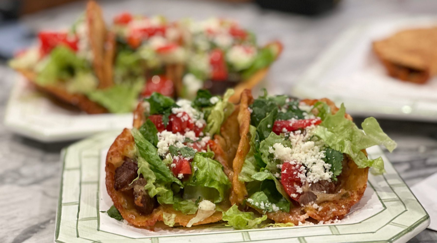 Leftover steak tacos