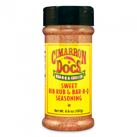 Cimarron Doc's Sweet Rib Rub & Bar-B-Q Seasoning - 6.6oz