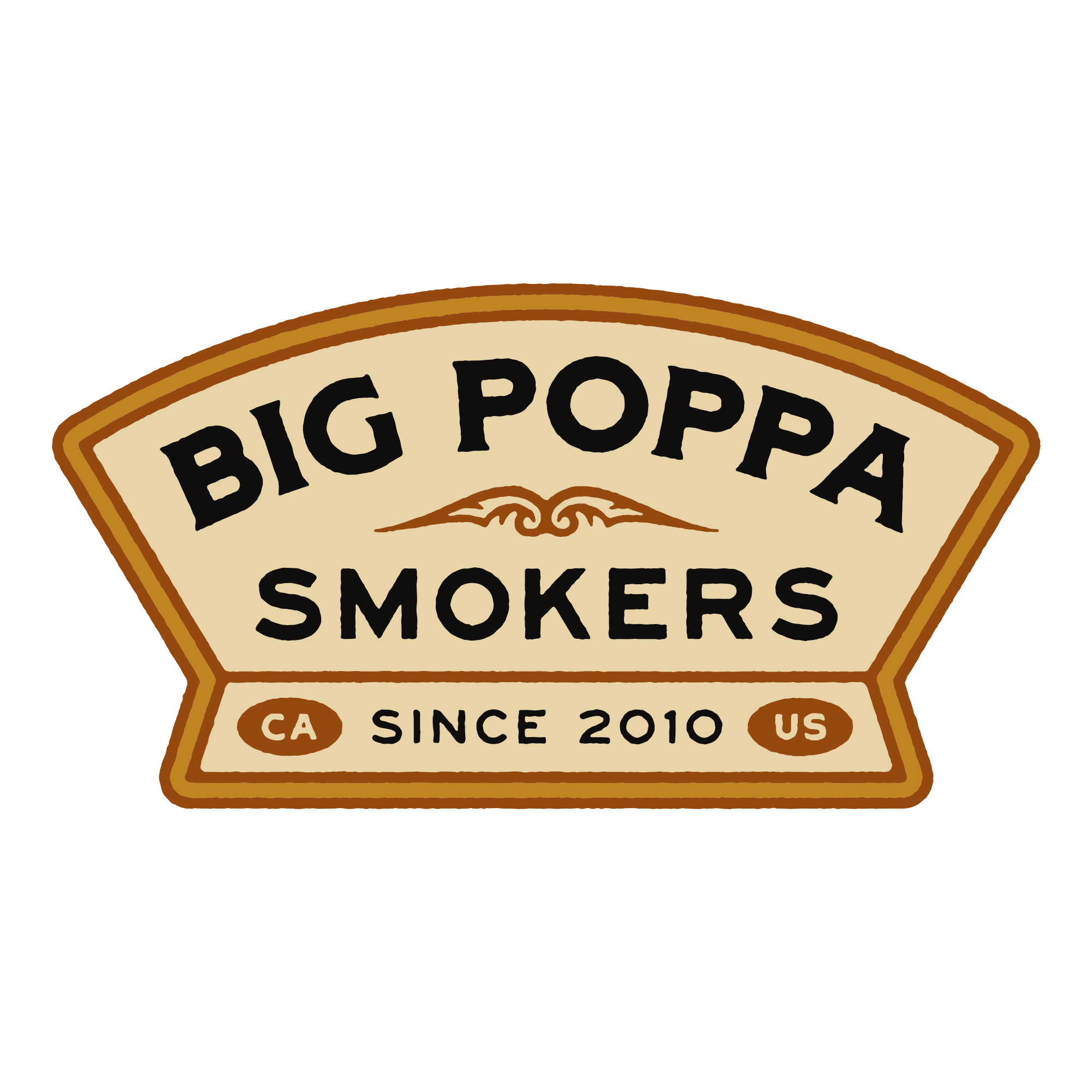 Big Poppa Smokers logo representing expert BBQ and grilling