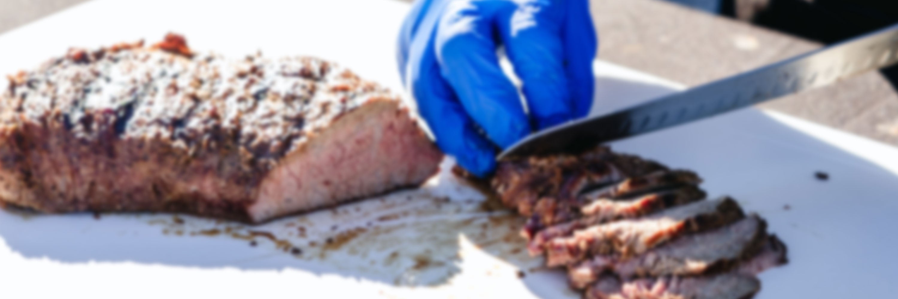 Slicing Tri-Tip