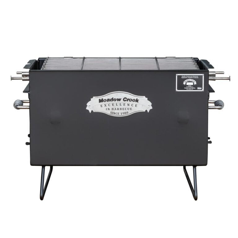 Meadow Creek BBQ26 Flipping Grate Grill | Tabletop Charcoal Cooker