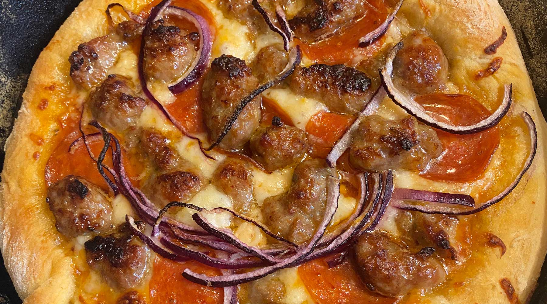 Sausage Pizza