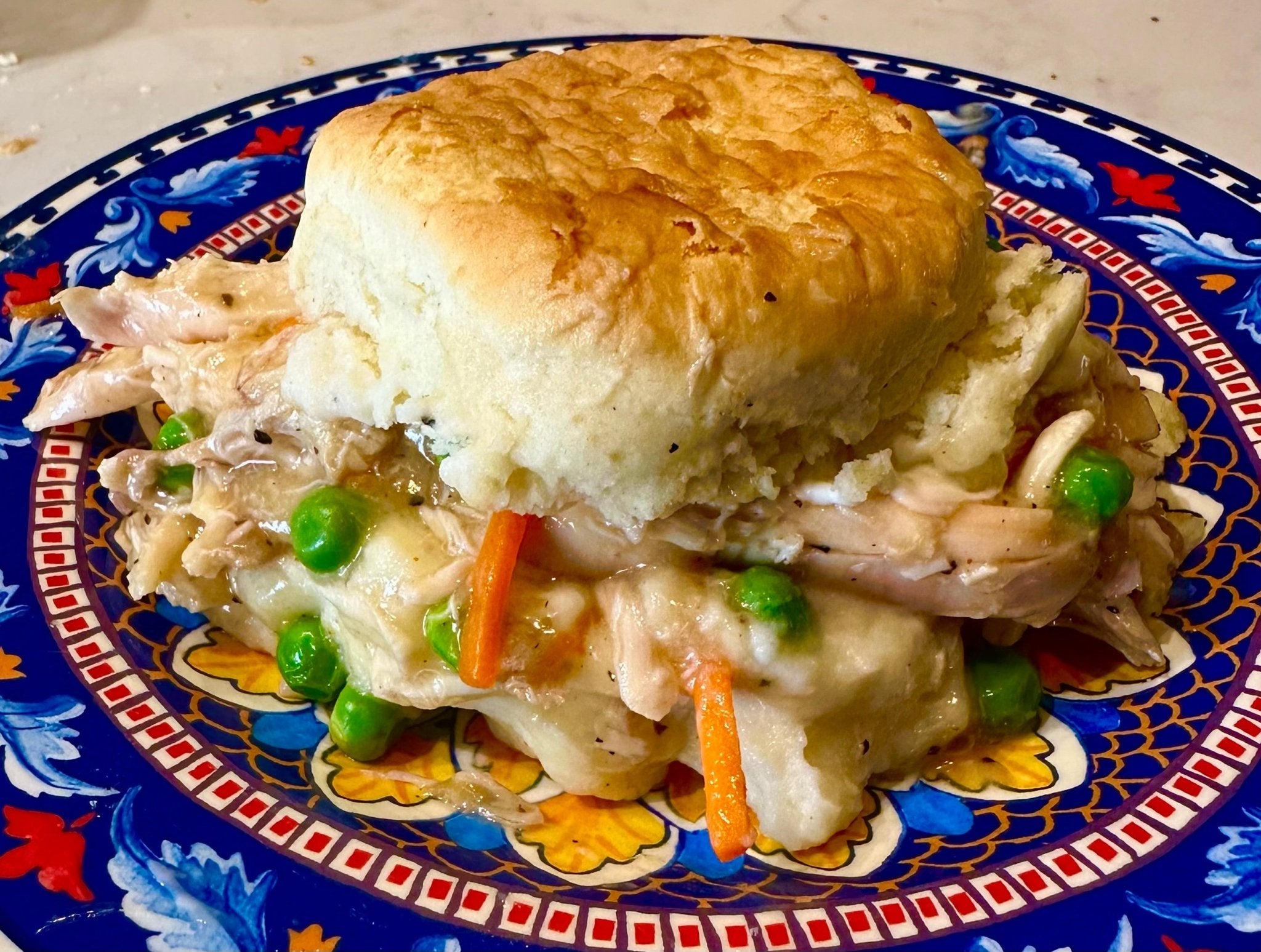 Chicken and Dumpling Biscuit Sliders