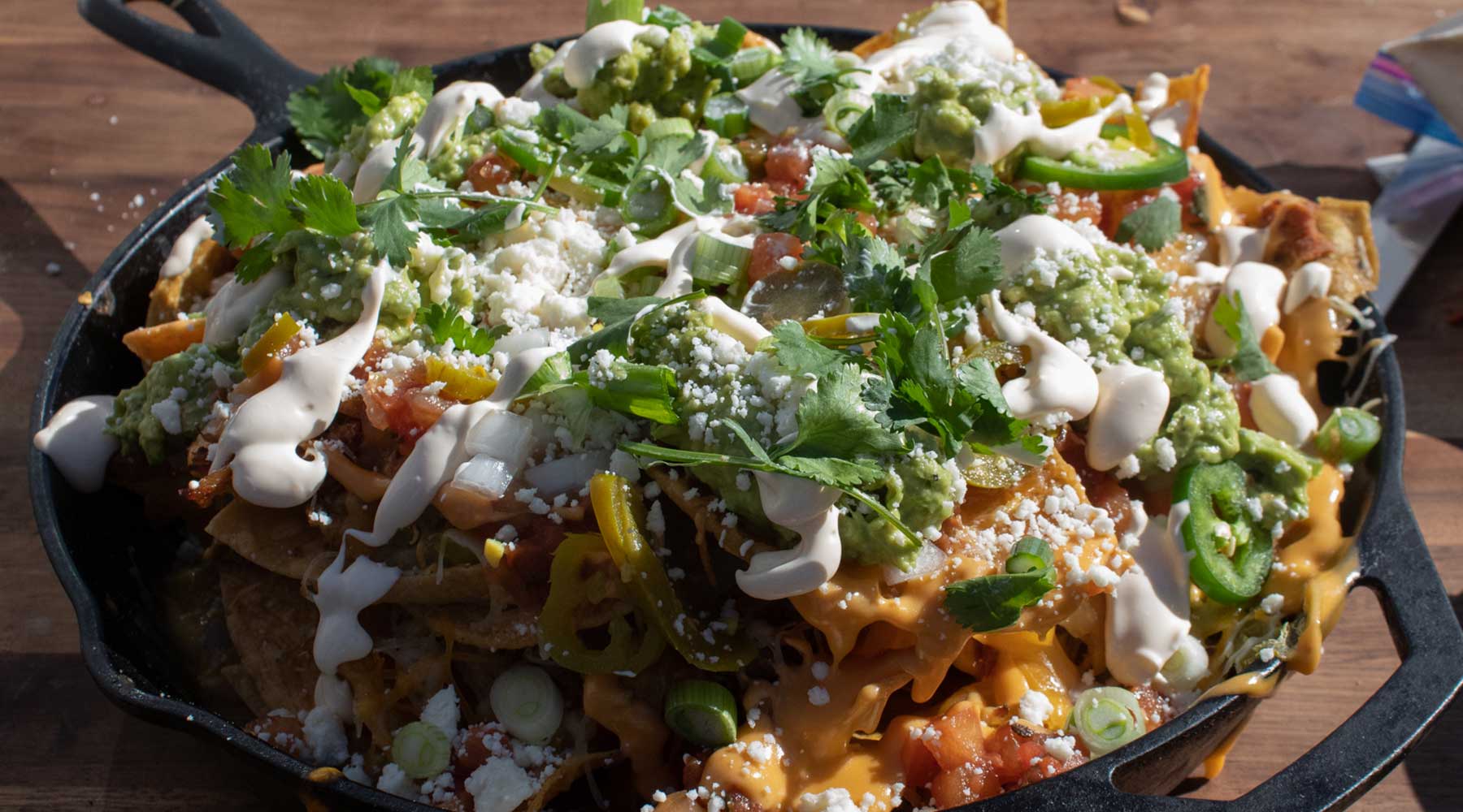 Big Poppa's Fully-Loaded Pulled Pork Nachos