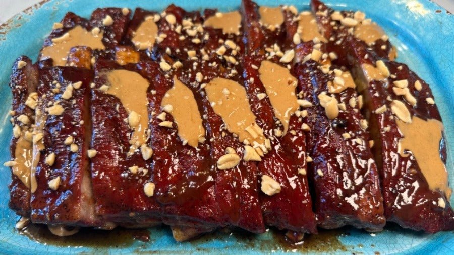 Big Poppa’s Peanut Butter & Jelly Ribs