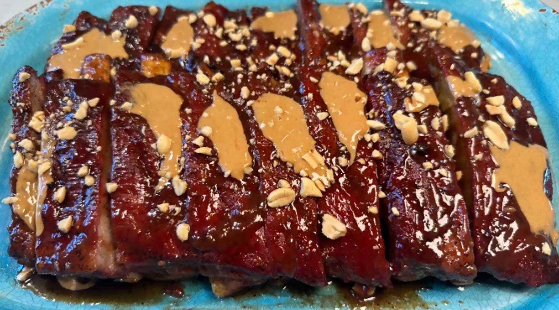 Big Poppa’s Peanut Butter & Jelly Ribs