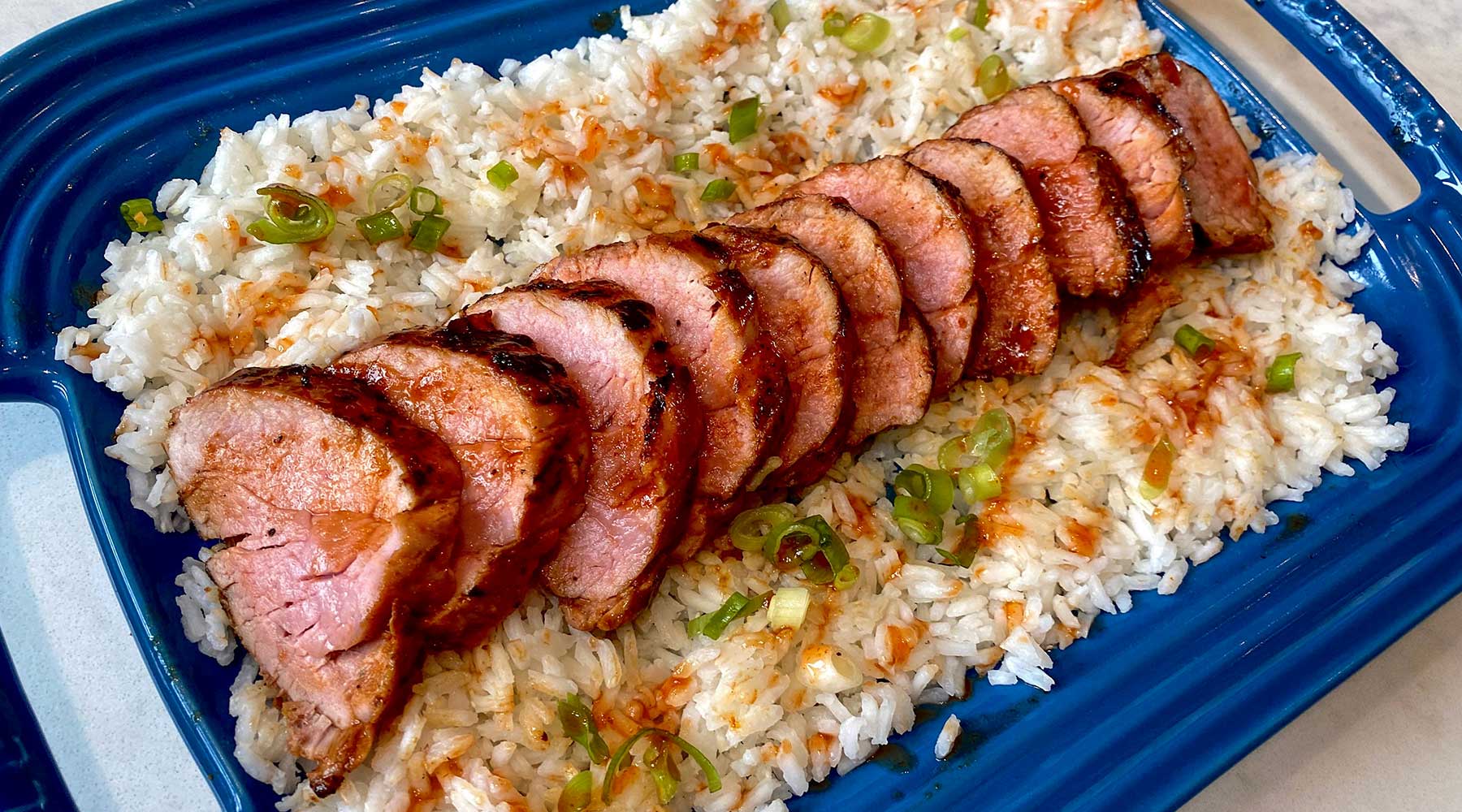 Smoked Honey Sriracha Pork Tenderloin