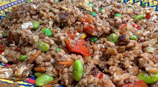 Cauliflower fried rice 