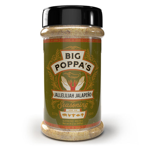 Big Poppa's Jallelujah Jalapeño Seasoning - 14oz