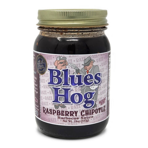 20 oz jar of Blues Hog Raspberry Chipotle Barbecue Sauce