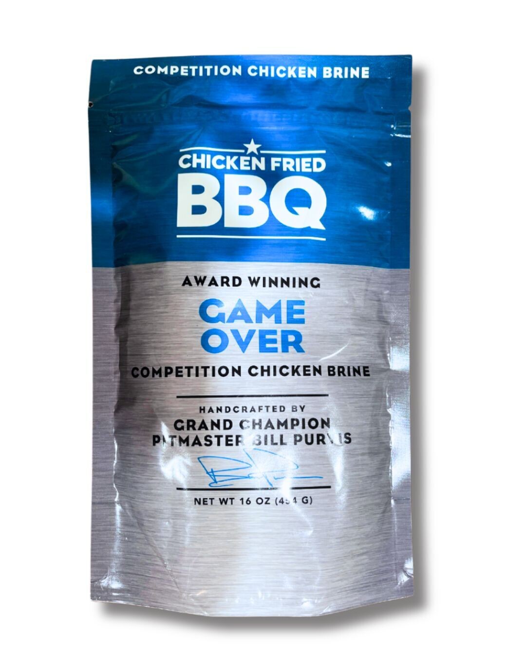 Chicken Fried BBQ Game Over Competition Chicken Brine 16oz