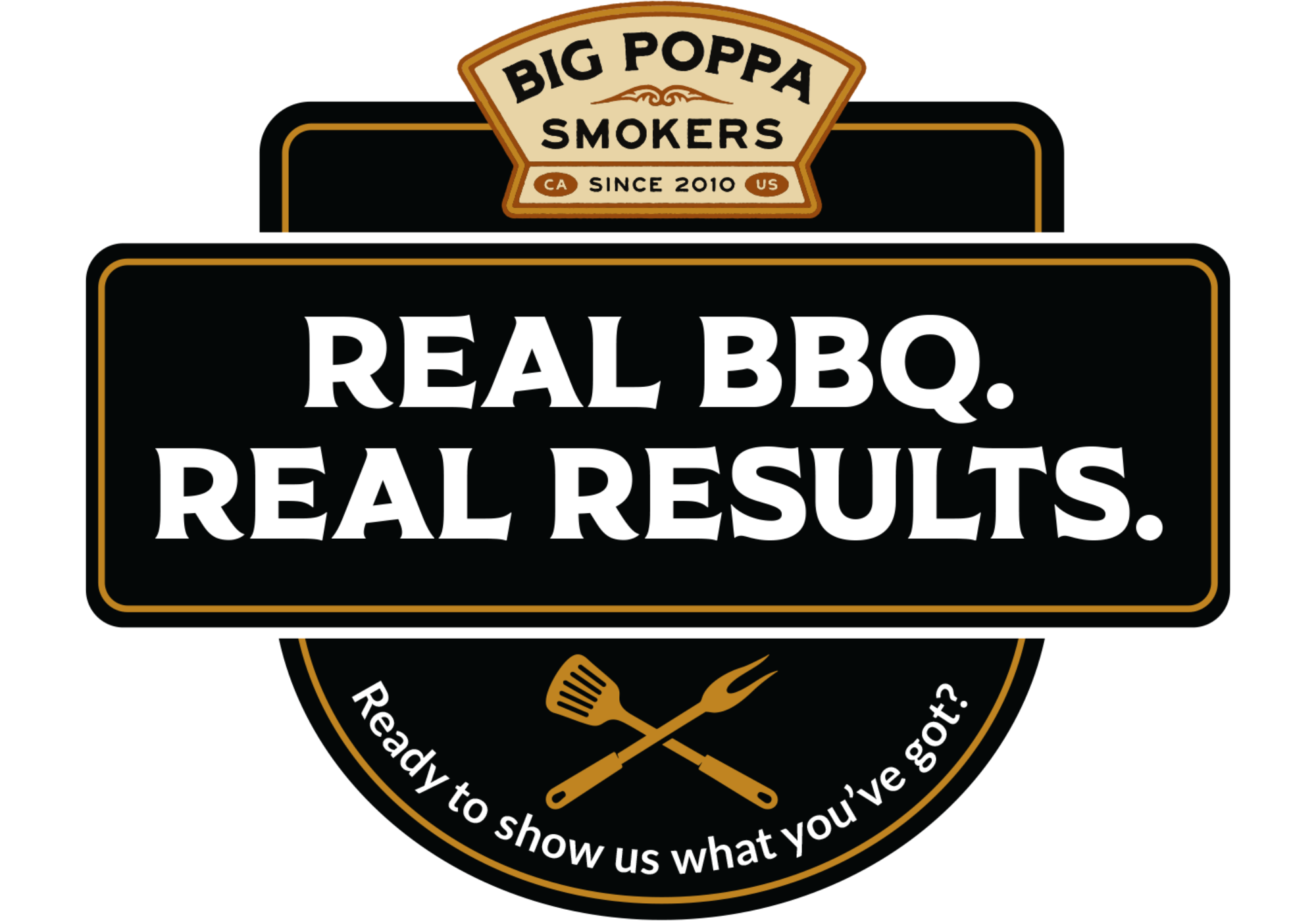 Real BBQ. Real Results badge