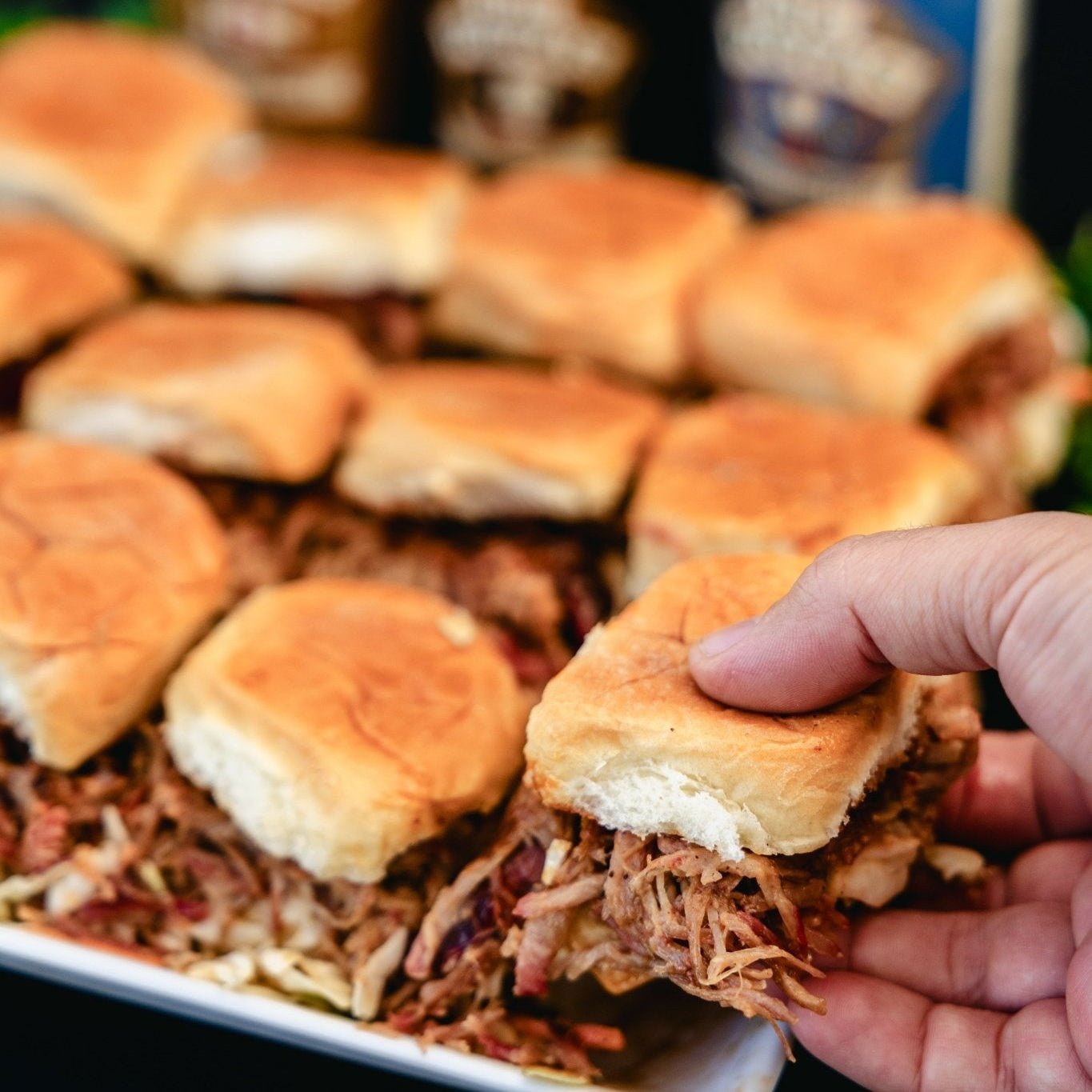 Big Poppa's Granny's Pulled Pork Sliders