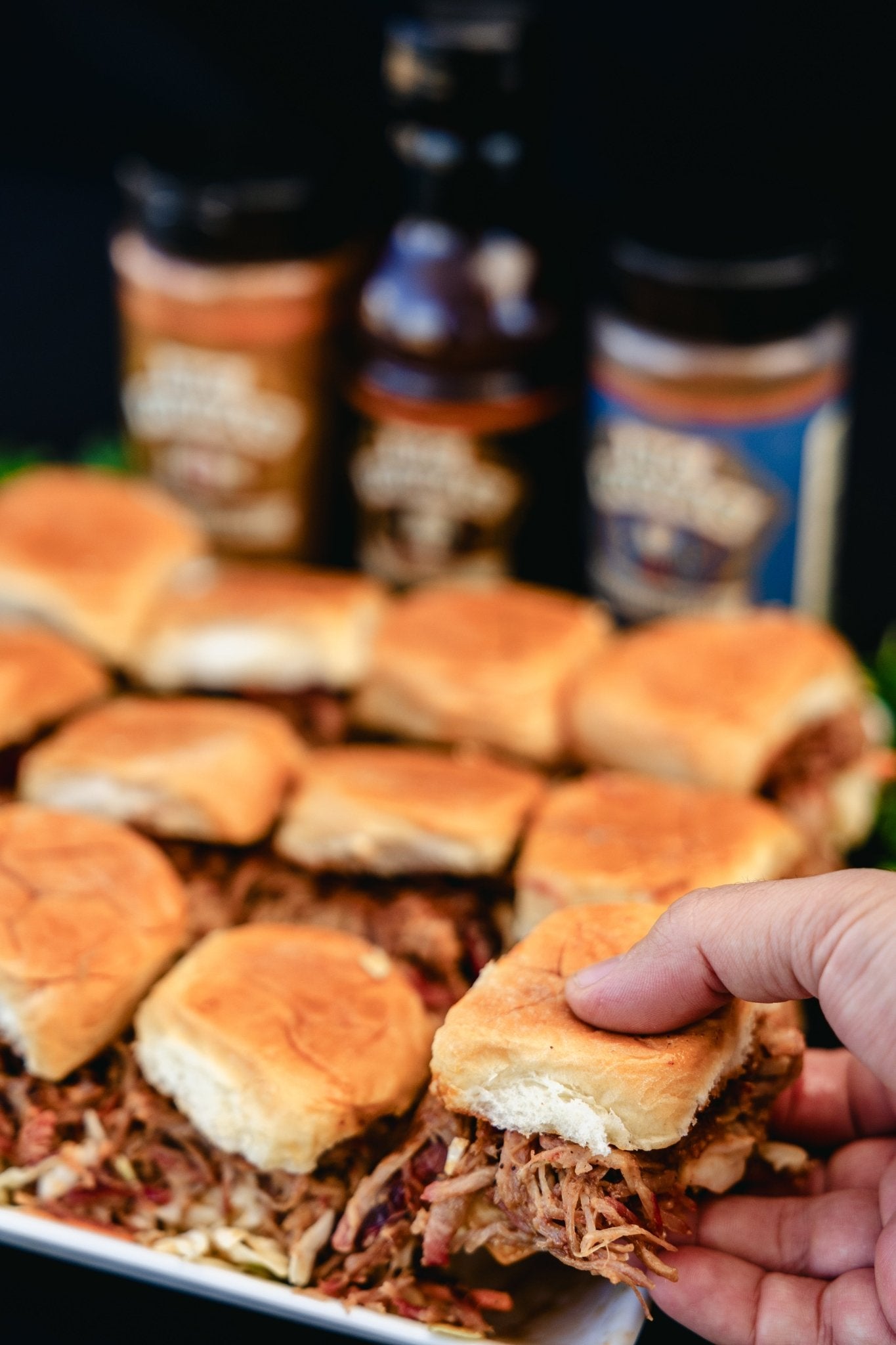 Big Poppa's Granny's Pulled Pork Sliders