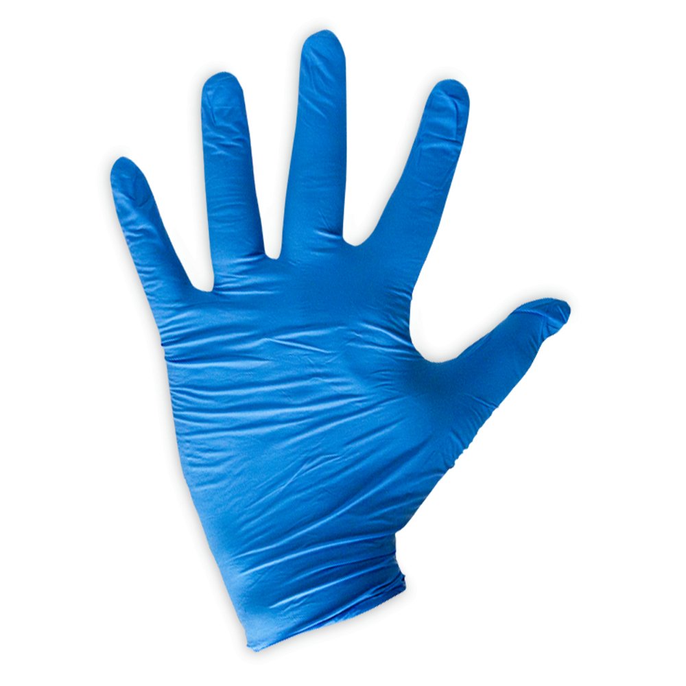 Blue LifeGuard Nitrile Food Glove, durable and disposable glove for safe food handling and BBQ preparation