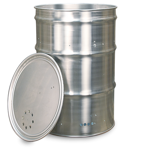 BPS Pre-drilled SS Drum Smoker Kit