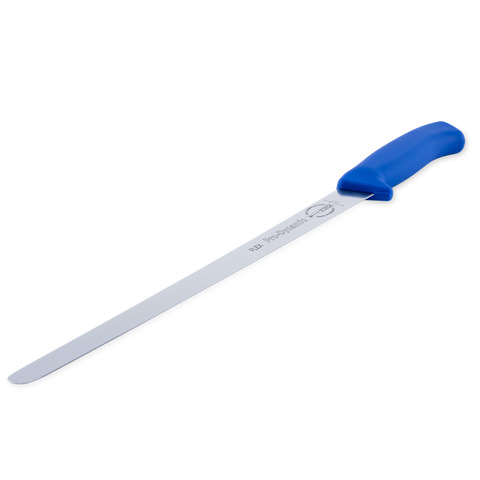  12-inch slicing knife with a long, narrow blade, perfect for precise slicing of meats and other foods.