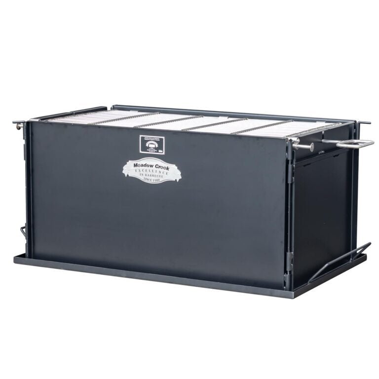 Meadow Creek BBQ42C Collapsible Charcoal Grill | Chicken Cooker