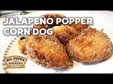 Big Poppa's Jalapeño Popper Corn Dog Recipe Video