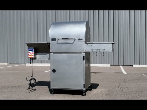 Video showcasing the All Stainless 2 Star General by MAK Grills
