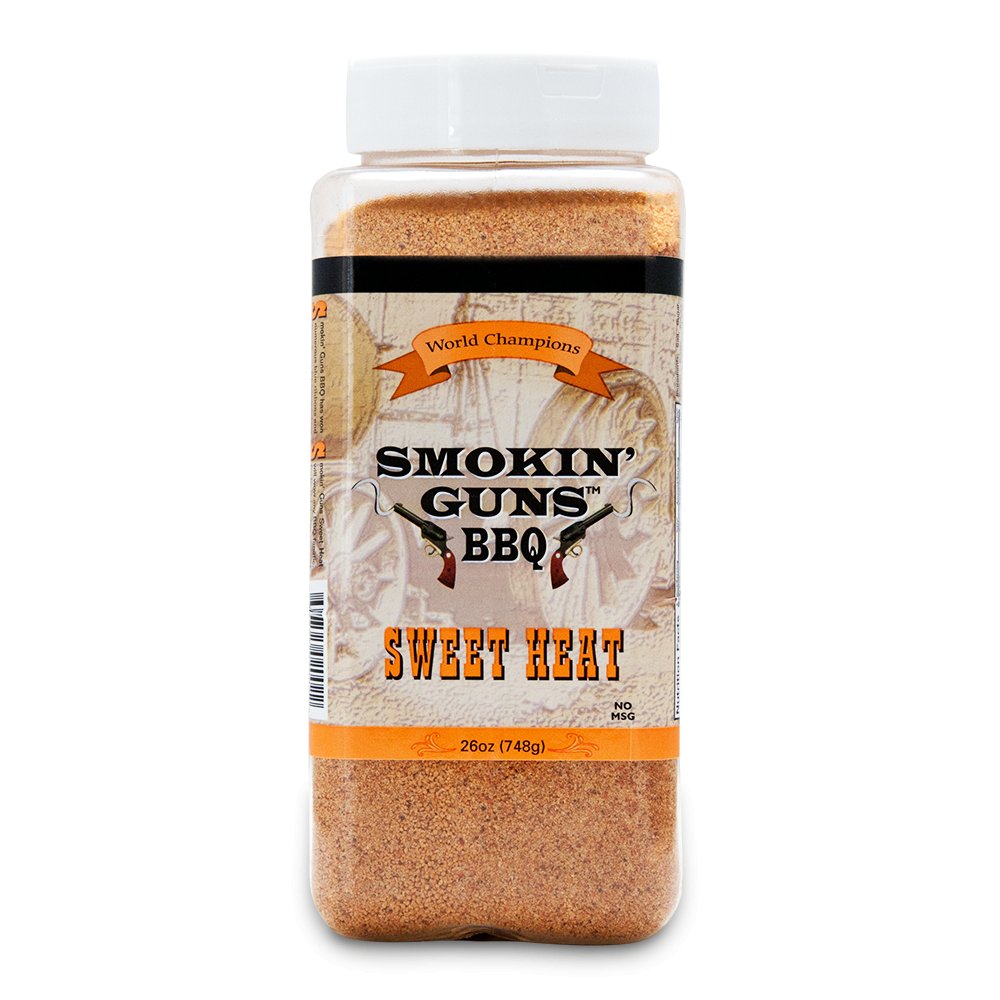 Smokin' Guns BBQ Sweet Heat Rub - 26oz